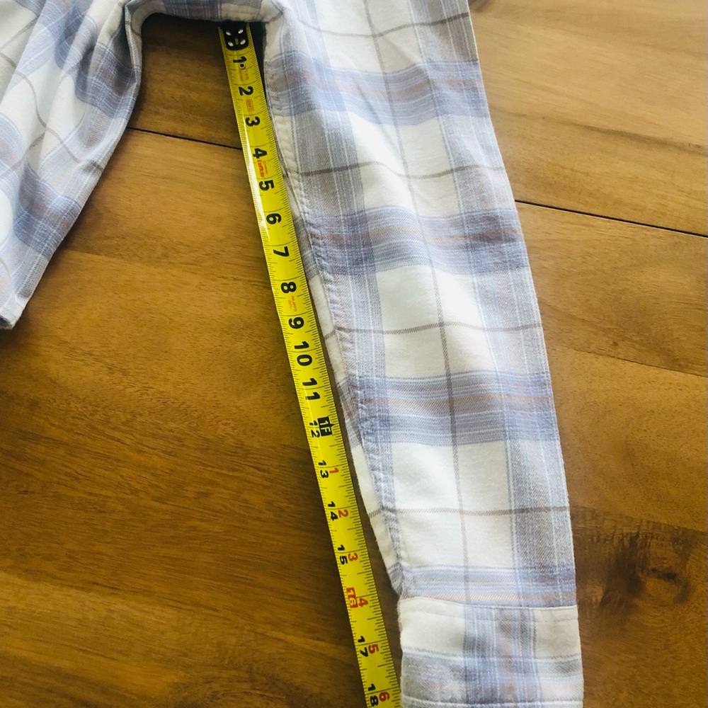 Organic Cotton Flannel Plaid Shirt - Picture 8 of 10